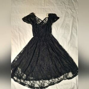 Black Lace Dress